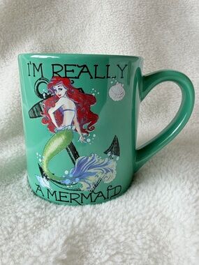 Disney "I'm Really A Mermaid" Ariel Mug - The Little Mermaid - Ceramic - 14 oz